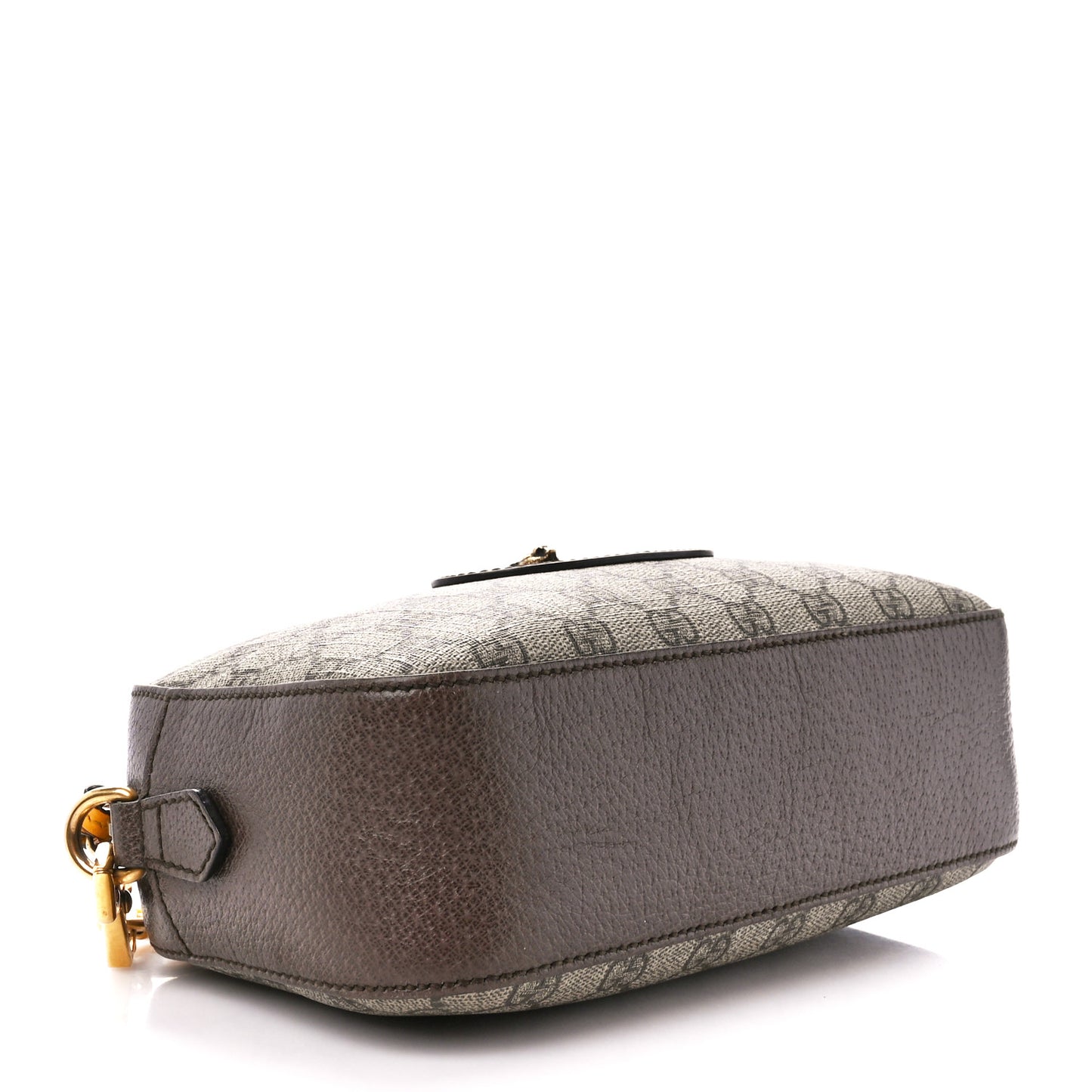 GG Supreme Monogram Web Neo Vintage Shoulder Bag Beige New Acero Crop