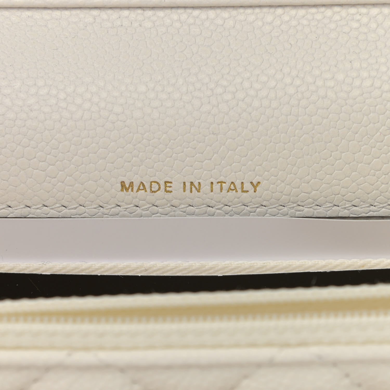 Chanel Caviar Quilted Business Affinity Clutch With Chain Flap White 6 of 11