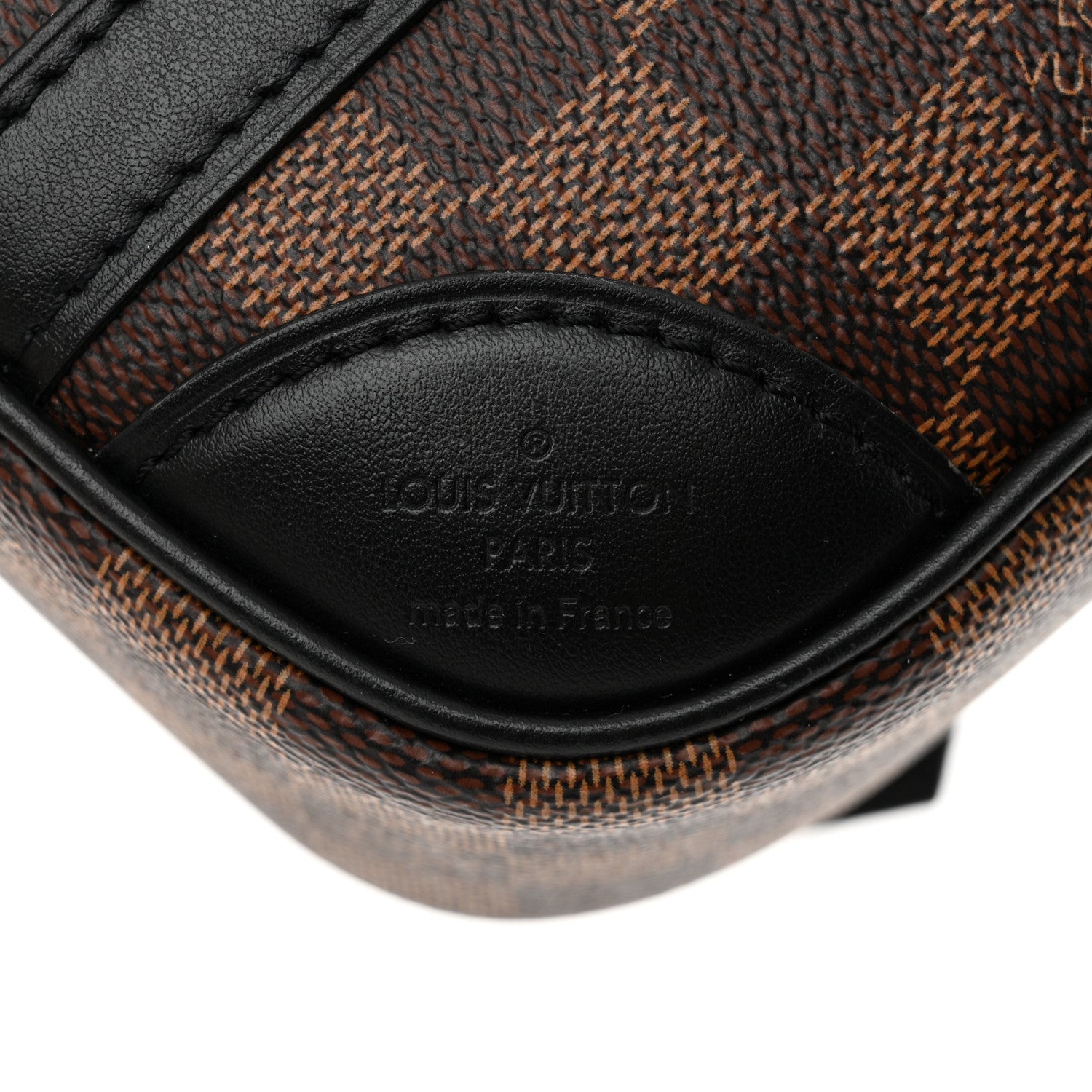 Louis Vuitton Damier Ebene Valisette Souple BB Black 6 of 9
