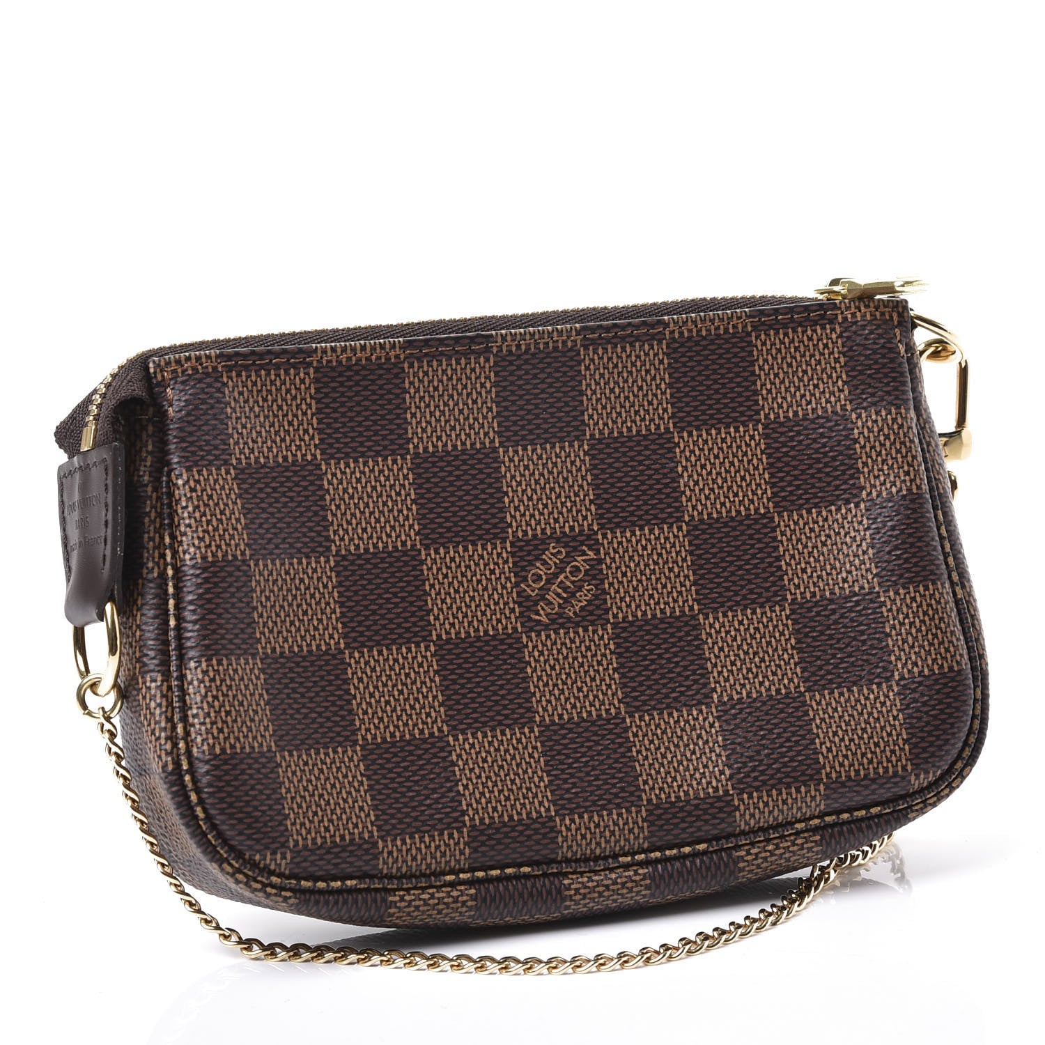 Louis Vuitton Damier Ebene Mini Pochette Accessories 2 of 8