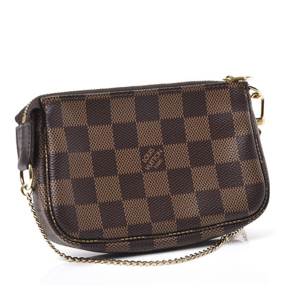 Louis Vuitton Damier Ebene Mini Pochette Accessories 2 of 8