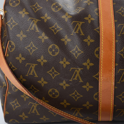 Louis Vuitton Monogram Keepall Bandouliere 50 19 of 22