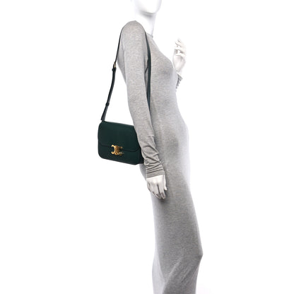 Celine Shiny Calfskin Medium Triomphe Amazone 2 of 18