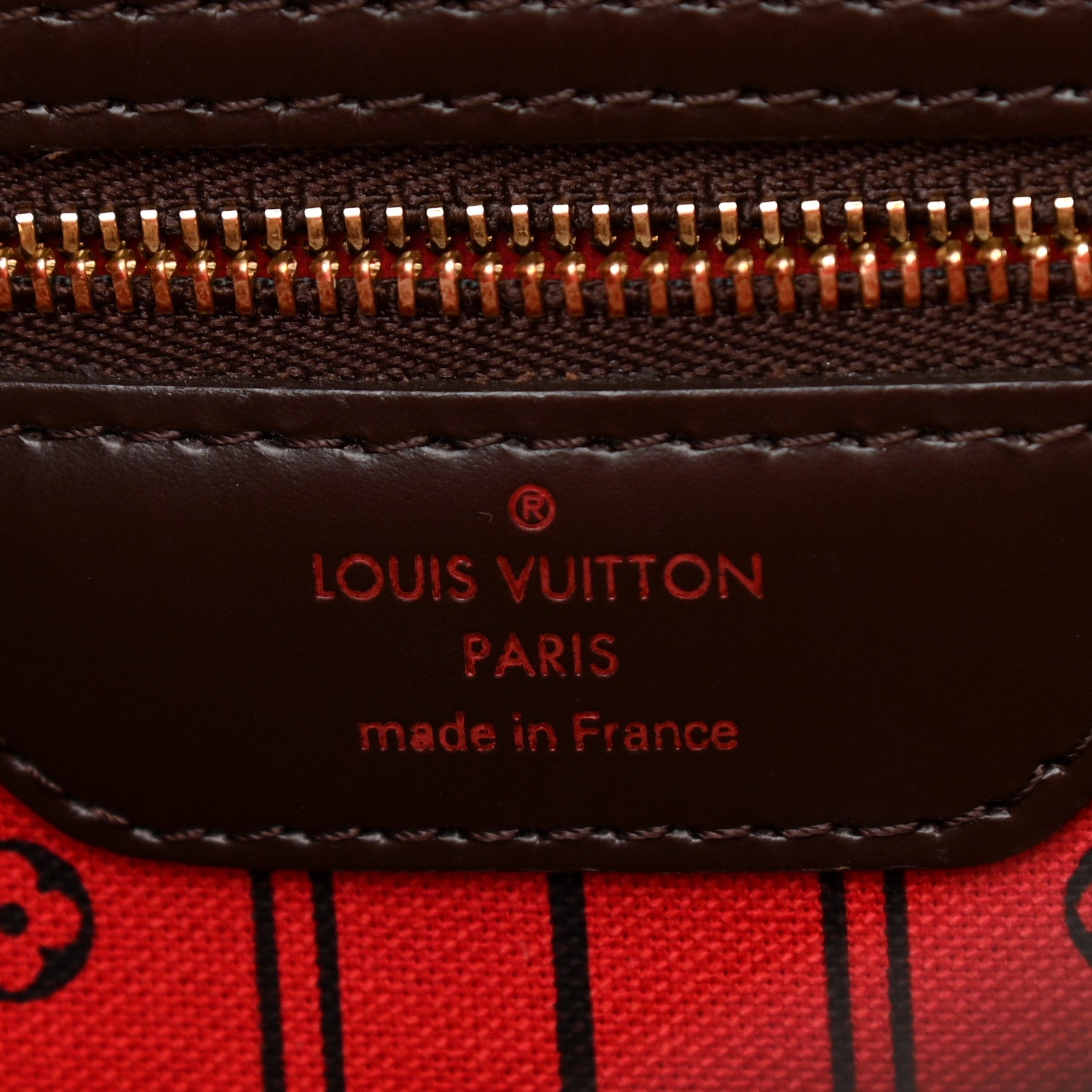 Louis Vuitton Damier Ebene Neverfull MM 6 of 8
