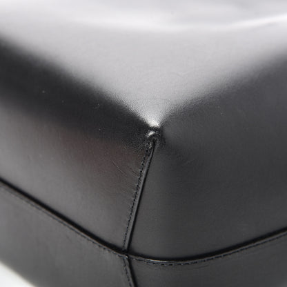 Mansur Gavriel Vegetable Tanned Calfskin Mini Bucket Bag Black Flamma 10 of 18