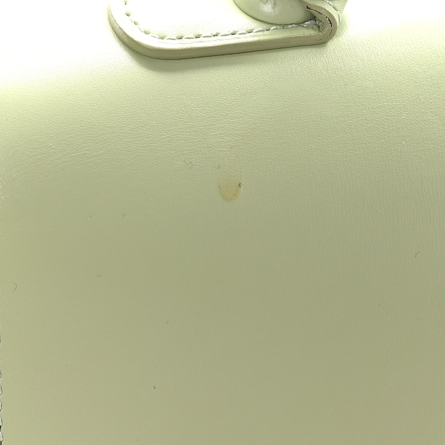 Delvaux Box Calfskin Mirage MM Brillant Satchel Amande Ivory 11 of 12