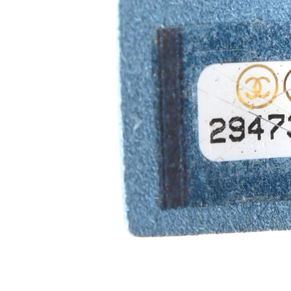 Chanel Denim Calfskin Small Gabrielle Hobo Blue 7 of 10