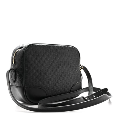Gucci Microguccissima Mini Bree Messenger Bag Black 3 of 12