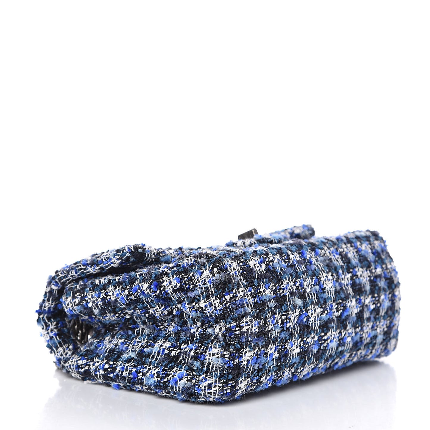 Tweed Quilted 2.55 Reissue Mini Flap Blue