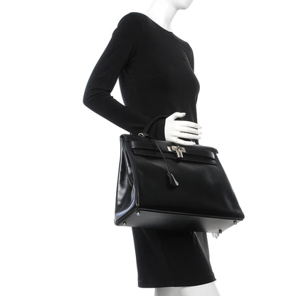 Hermes Box Kelly Retourne 40 Black 3 of 38