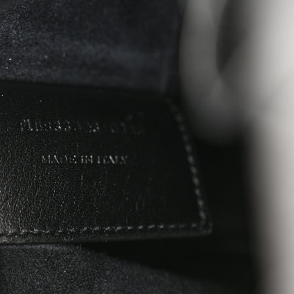 Saint Laurent Grained Calfskin Paris VII Mini Flat Hobo Black 7 of 11