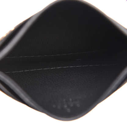 Gucci GG Supreme Monogram Bees Card Holder Black 5 of 7