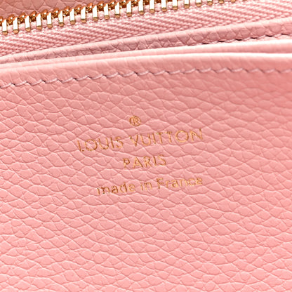 Louis Vuitton Empreinte Monogram Giant Broderies Zippy Wallet Pink Creme 6 of 6