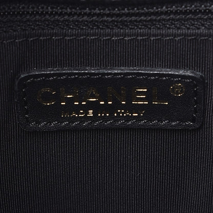Chanel Caviar Quilted Petit Shopping Tote PST Black 6 of 8