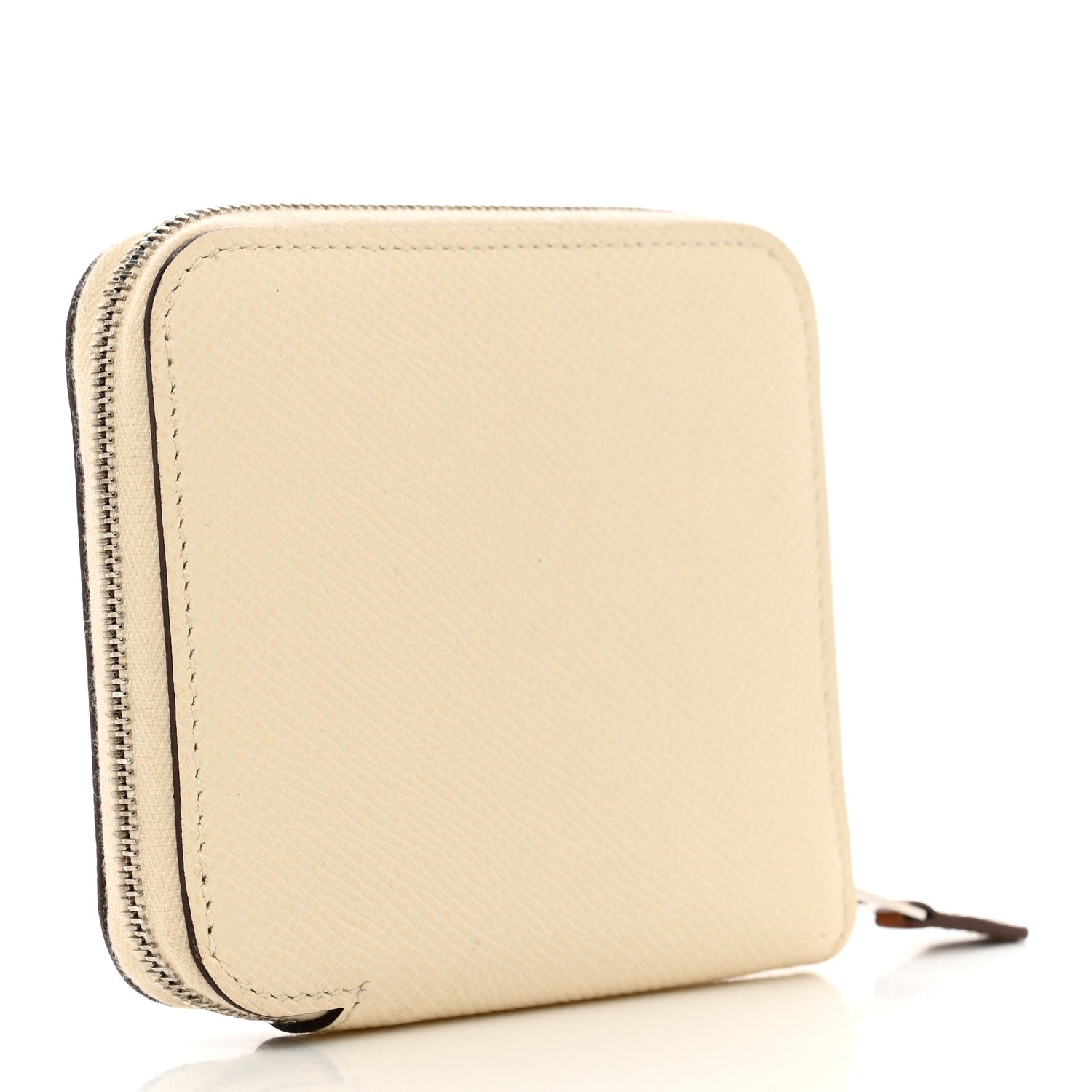 Hermes Epsom Silk'In Compact Wallet Nata 3 of 7