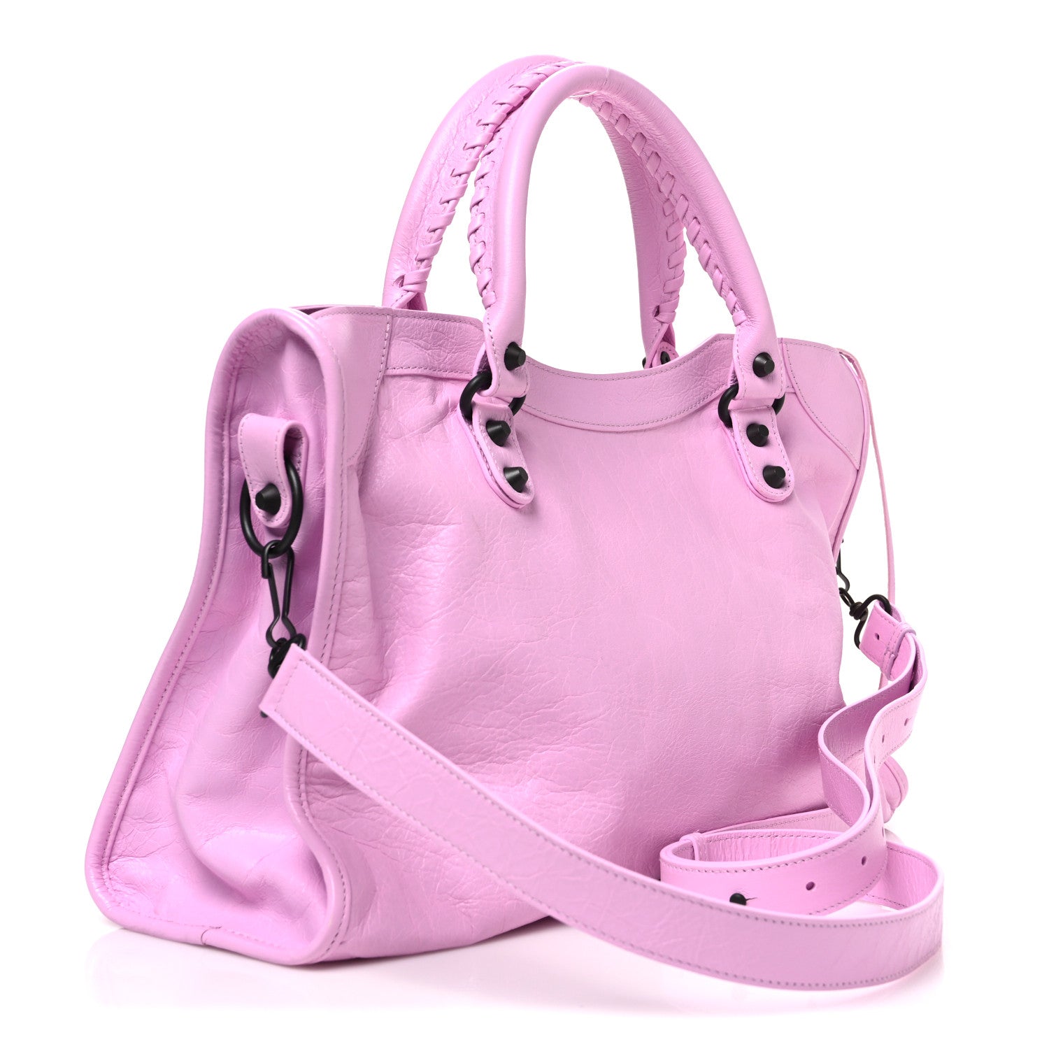 Balenciaga Agneau Classic Hardware Medium Le City Bubbly Pink 3 of 10