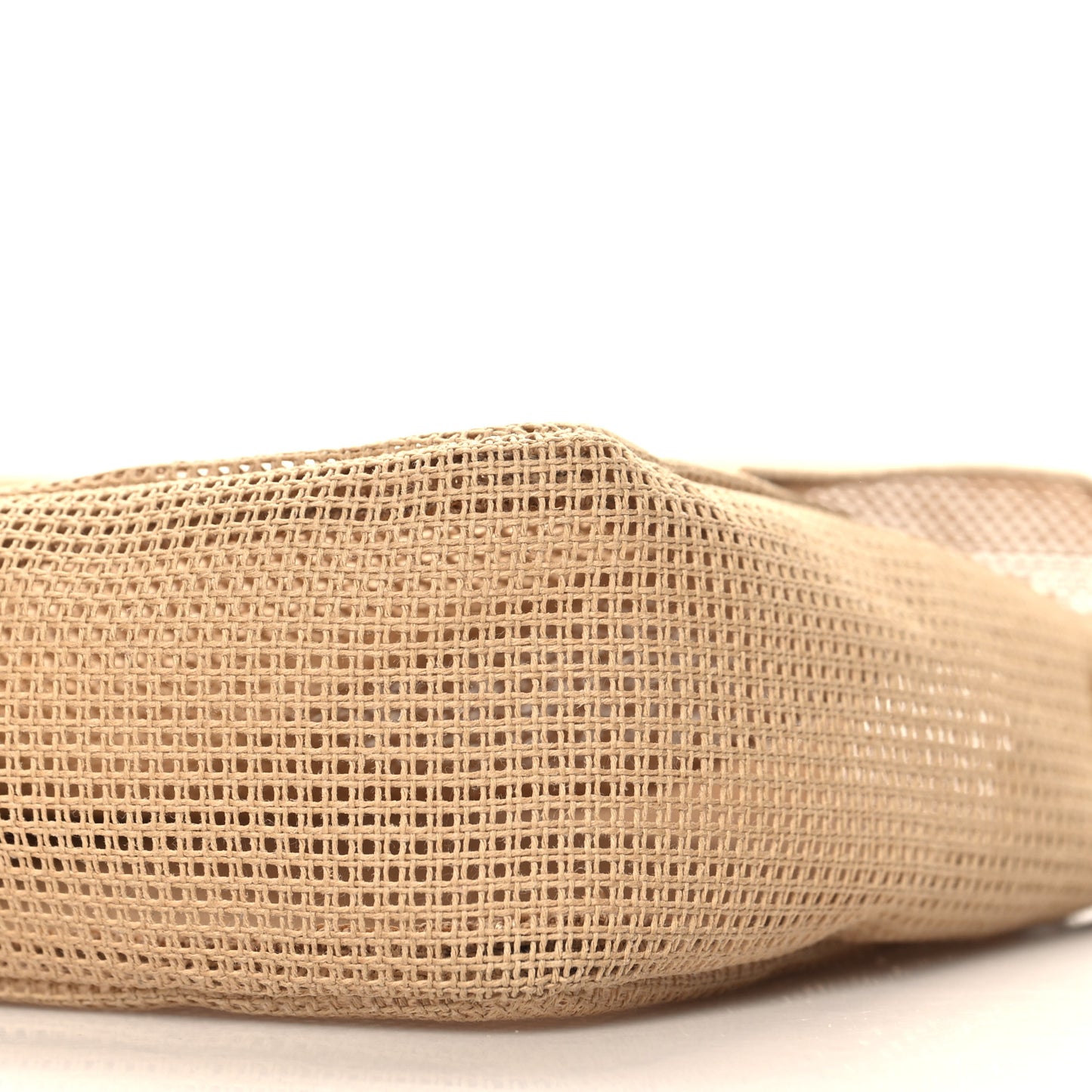 Cotton Lambskin Baguette With Embroidery Kit Naturale