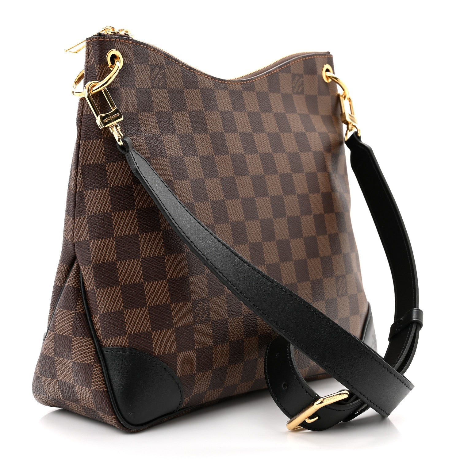 Louis Vuitton Damier Ebene Odeon MM Black 3 of 10