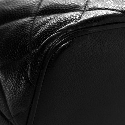 Chanel Caviar Quilted Medallion Tote Black 12 of 15