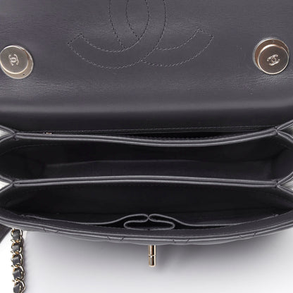 Chanel Lambskin Quilted Small Trendy CC Dual Handle Flap Bag Dark Grey 4 of 4