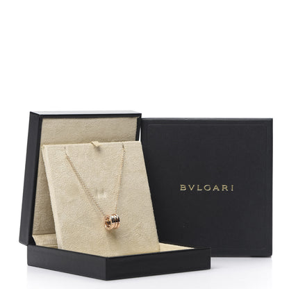 Bulgari 18K Rose Gold B.Zero1 Pendant Necklace 5 of 5