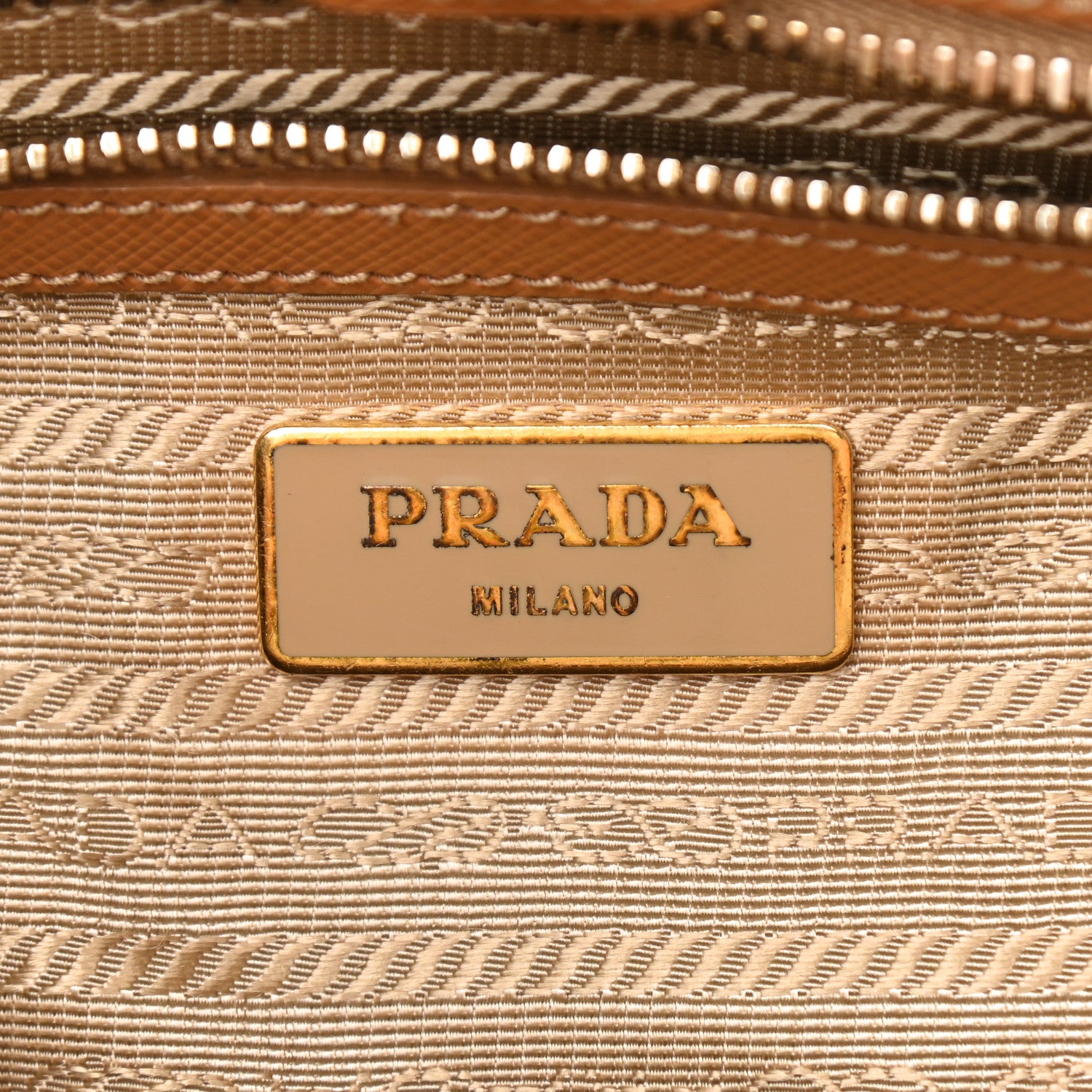 Prada Saffiano Lux Large Tote Caramel 6 of 20