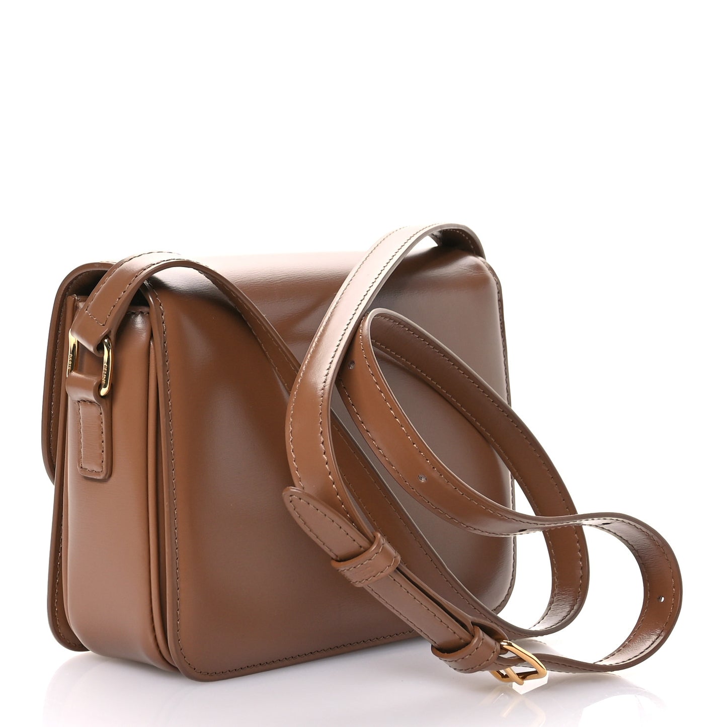Shiny Calfskin Teen Triomphe Bronze
