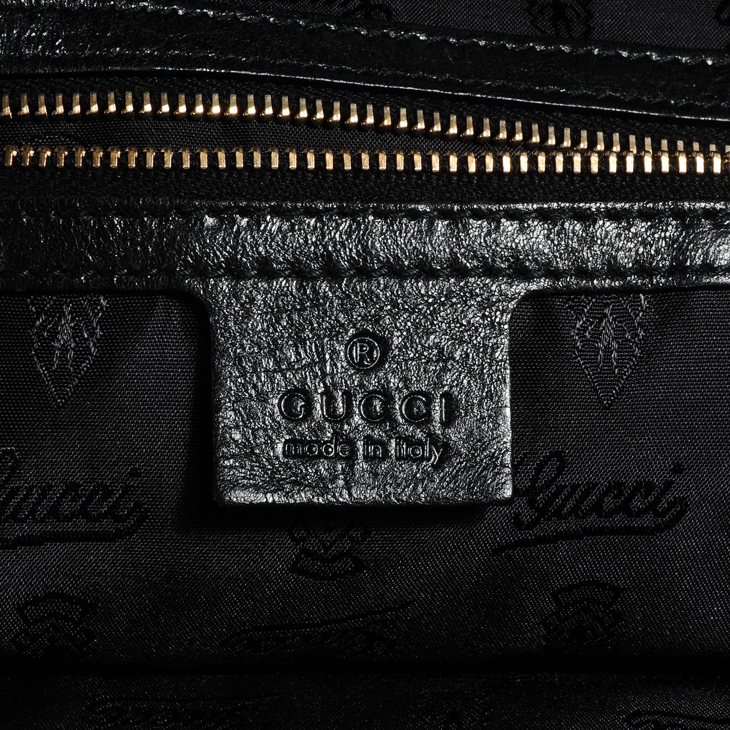 Leather Irina Tote Black