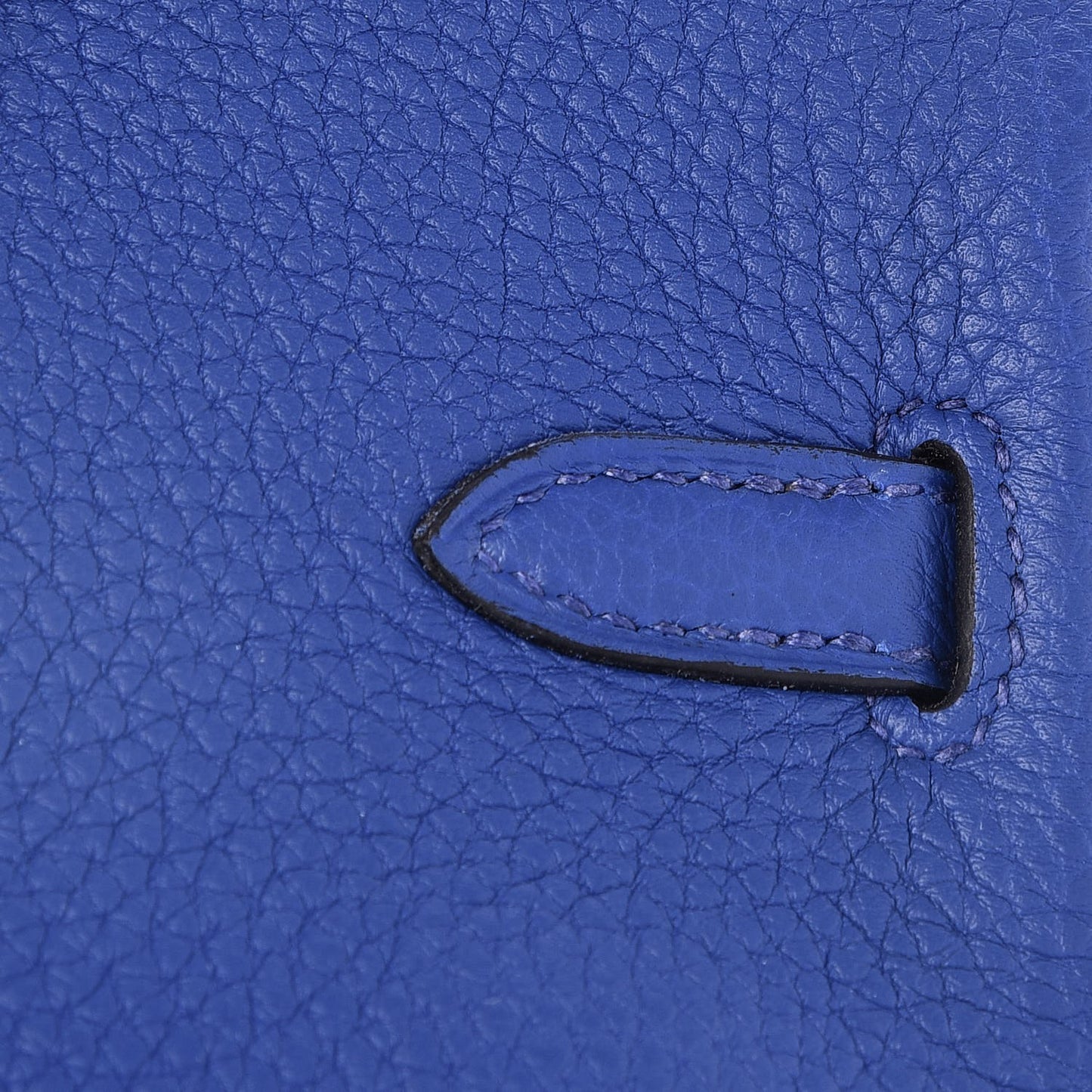 Togo Birkin 25 Bleu Electrique