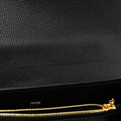 Louis Vuitton Grained Smooth Calfskin Rose Des Vents MM Black 11 of 11