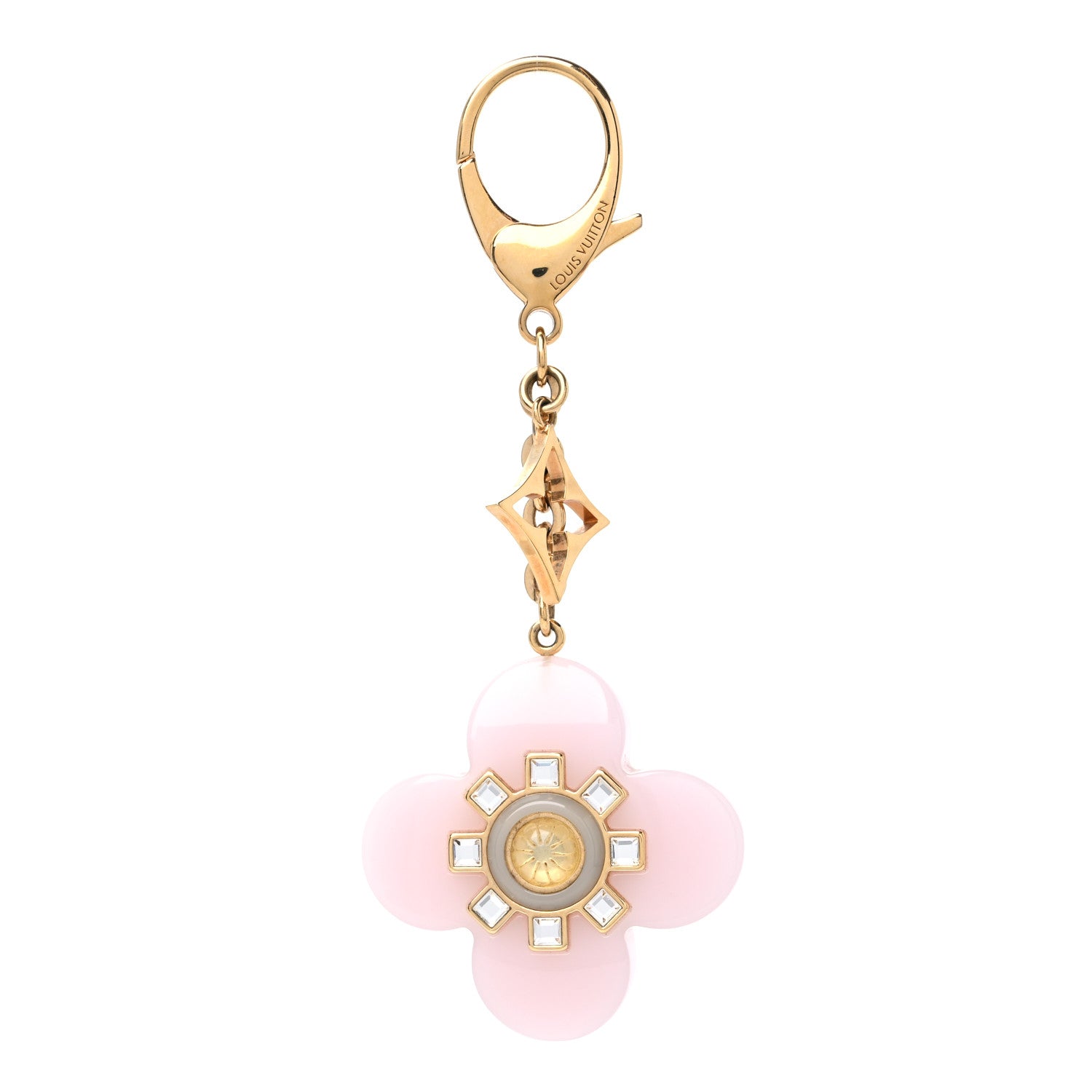 Louis Vuitton Fleur d'Etoile Bag Charm Rose 1 of 3