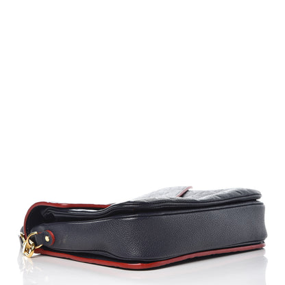 Louis Vuitton Empreinte Pochette Metis Marine Rouge 4 of 14