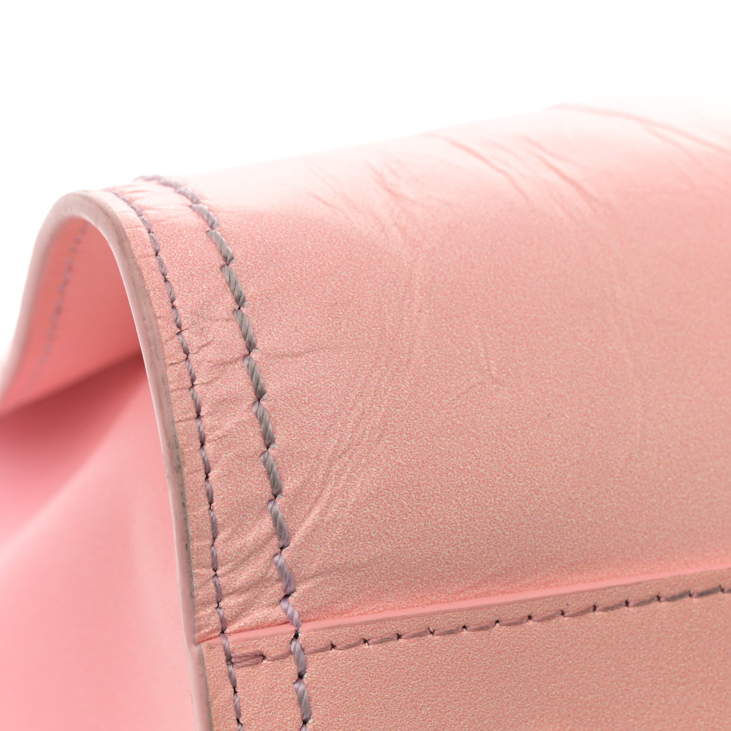 Chanel Shaded Calfskin Small Deauville Tote Light Purple Pink Coral 15 of 16