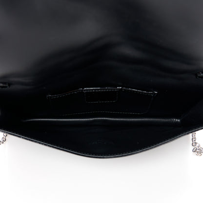 Christian Dior Patent Cannage Lady Dior Convertible Clutch Black 4 of 9
