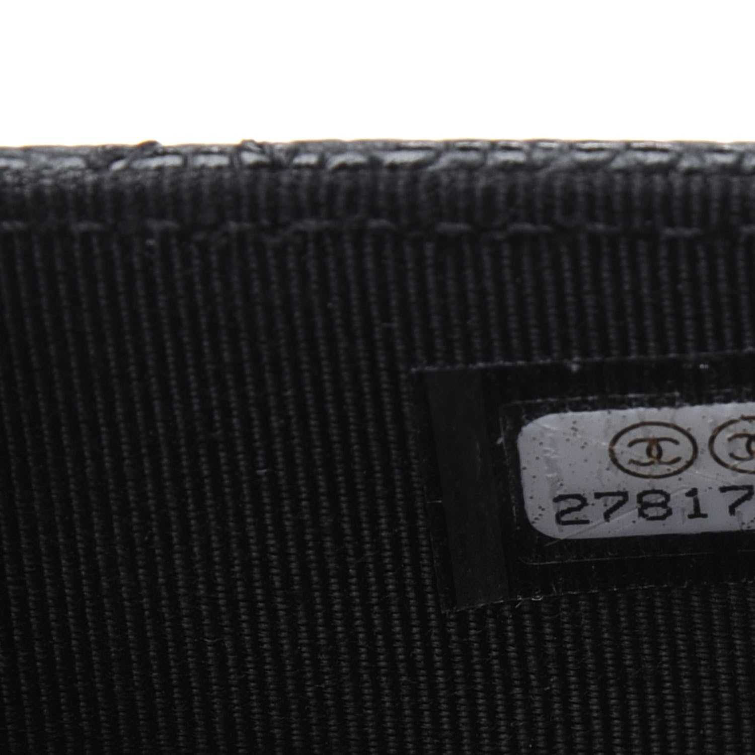 Chanel Caviar Quilted Wallet On Chain WOC Black 8 of 12