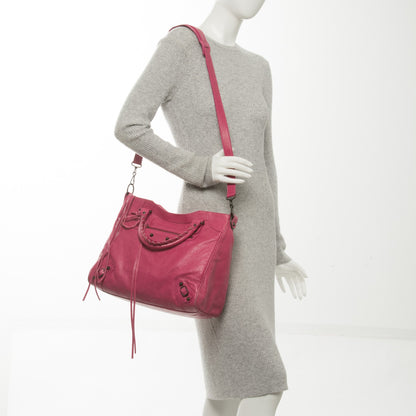 Balenciaga Agneau Classic Hardware Velo Cyclamen Fucsia 10 of 16