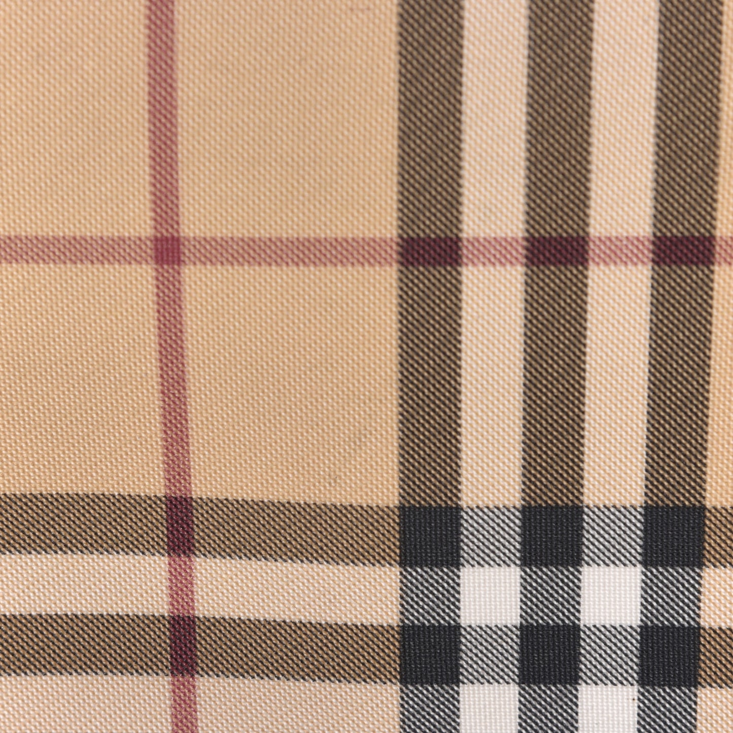 House Check Shoulder Bag Black