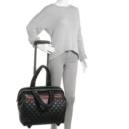 Chanel Quilted Lambskin Coco Cocoon Trolley Black 2 of 7