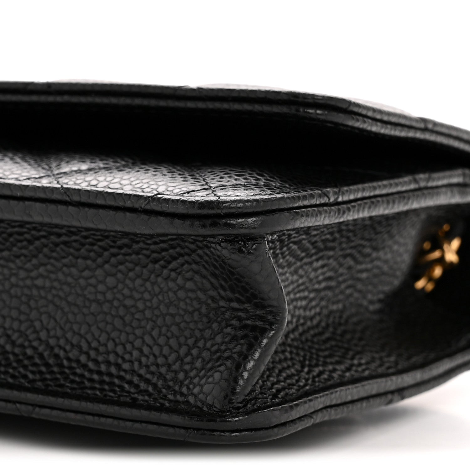 Chanel Caviar Quilted Wallet On Chain WOC Black 11 of 11
