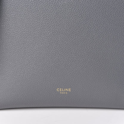 Celine Soft Grained Calfskin Small Sangle Bucket Bag Grey 7 of 9