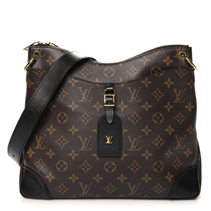 Louis Vuitton Monogram Odeon MM Black 1 of 10