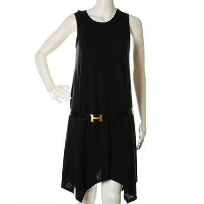 Hermes Box Togo 32mm H Belt 95 Black Gold 2 of 7