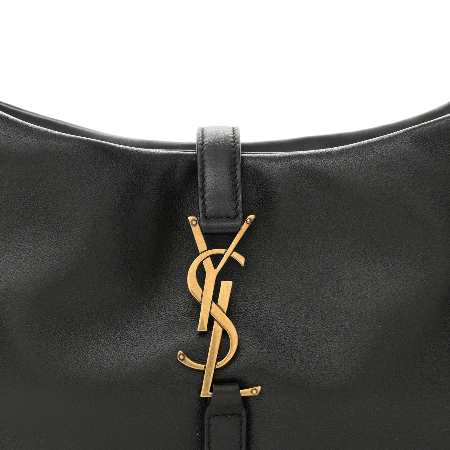 Padded Lambskin Le 5 A 7 Hobo Black
