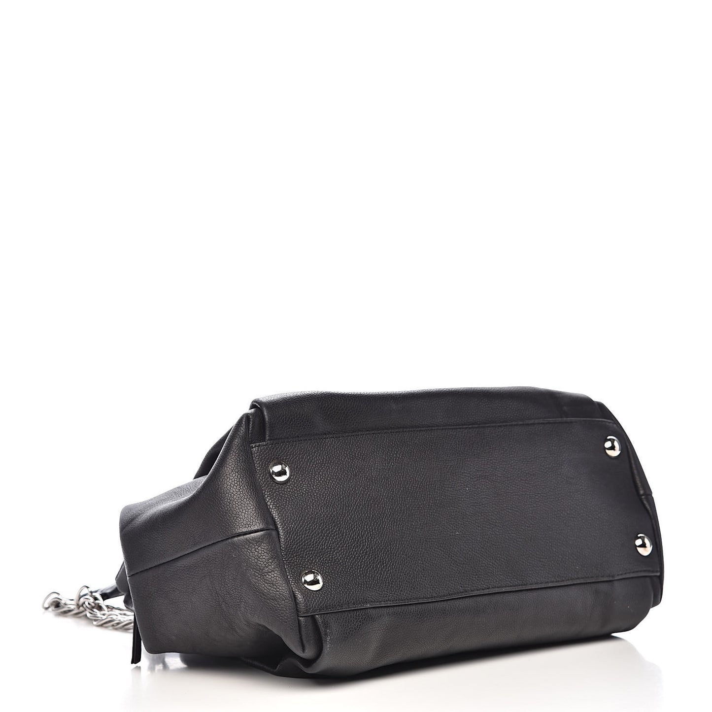 Caviar CC Tuck Medium Tote Black