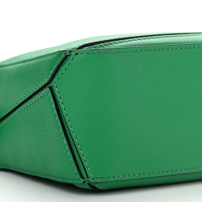 Loewe Calfskin Mini Puzzle Bag Jungle Green 9 of 10