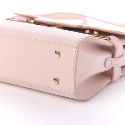 Delvaux Smooth Calfskin Mini Tempete Satchel Pink 8 of 11