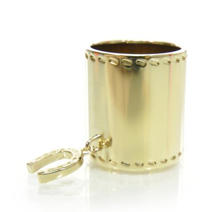 Hermes Charms Fer a Cheval Horseshoe Scarf Ring Gold 1 of 5