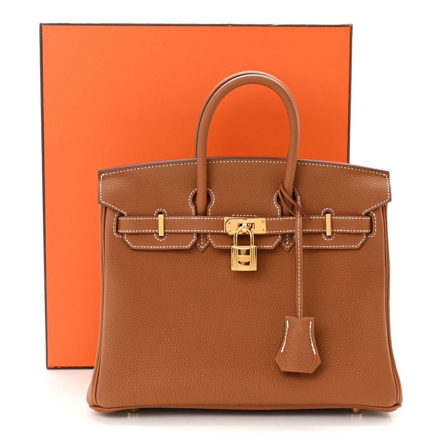Hermes Togo Birkin 25 Gold 11 of 11