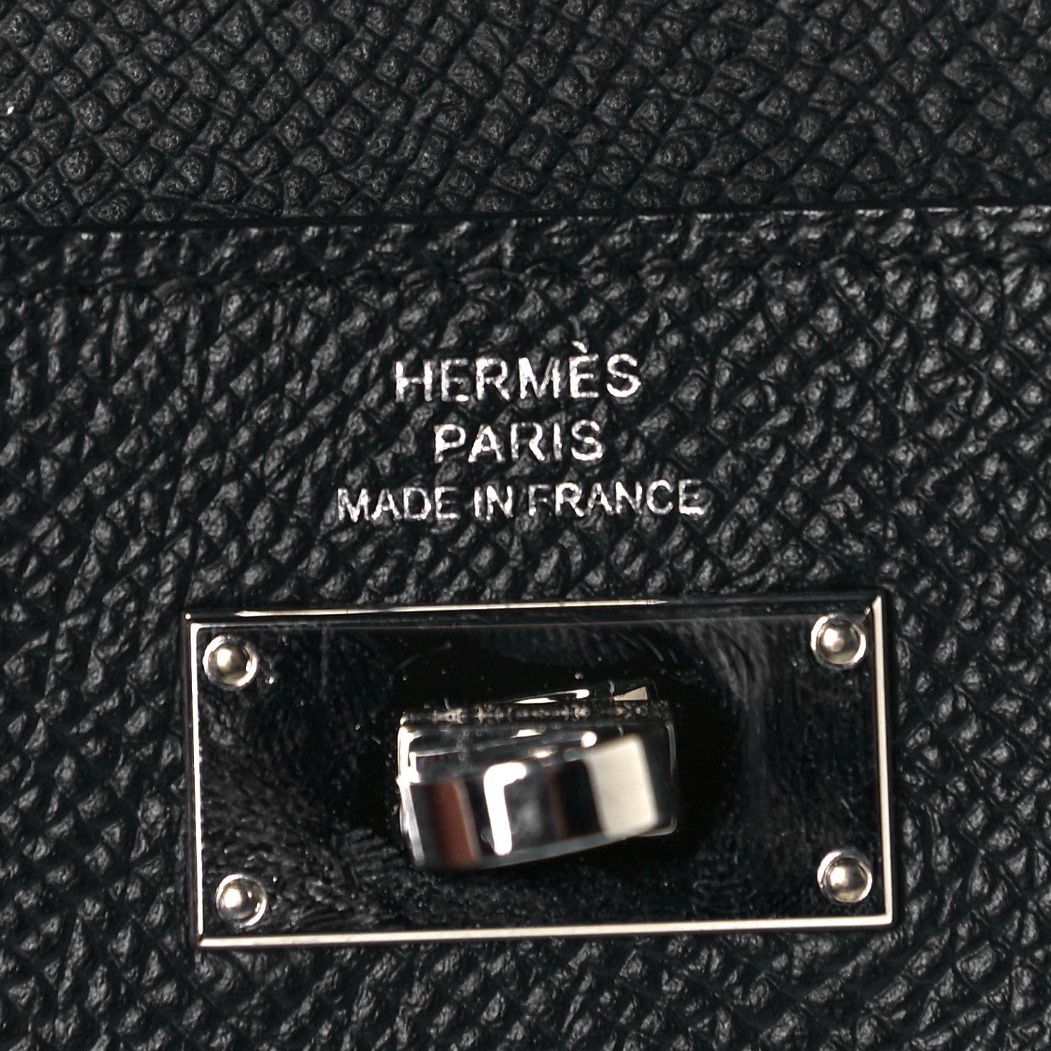 Hermes Epsom Kelly Pocket Compact Wallet Black 7 of 8