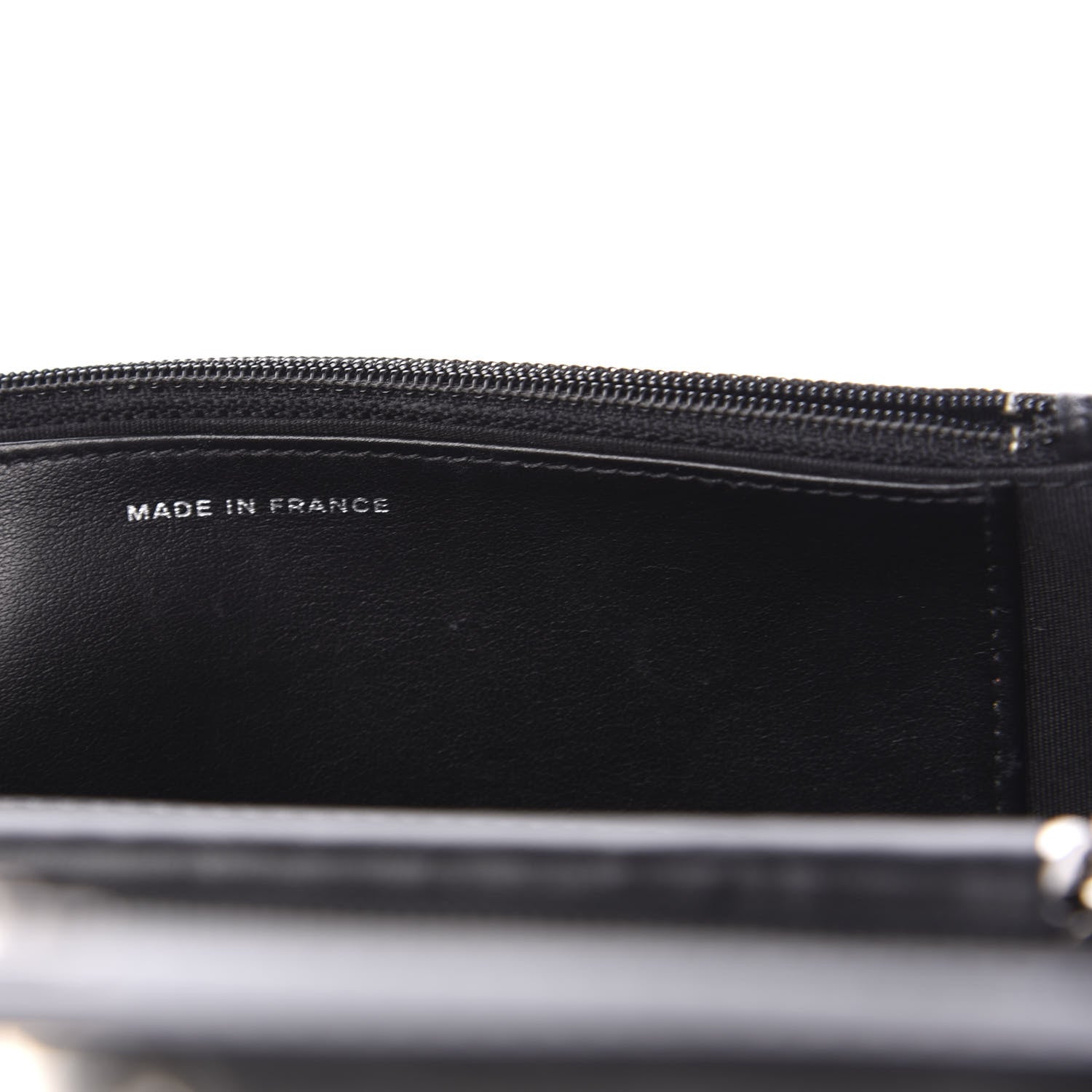 Chanel Caviar Quilted Boy Wallet On Chain WOC Black 9 of 12
